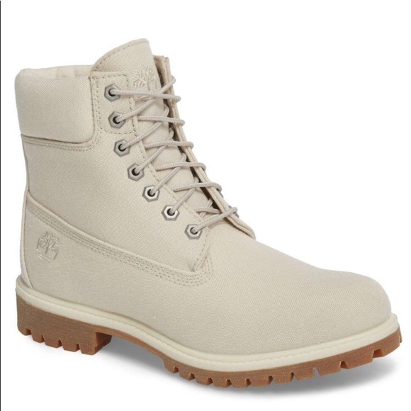 Timberland Shoes - Waterproof Cream Timberland boots✨朗